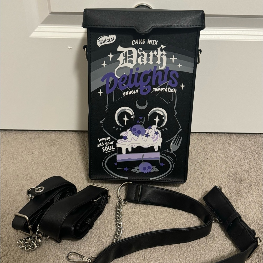 KILLSTAR Dark Delights cake mix convertible purse/backpack